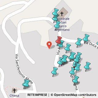 Mappa Piazza Giuseppe Garibaldi, 87018 San Marco Argentano CS, Italia (0.09259)
