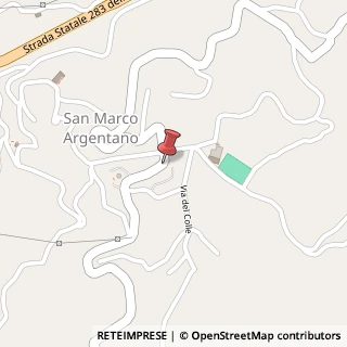 Mappa Via Giacomo Matteotti, 13/19, 87018 San Marco Argentano, Cosenza (Calabria)