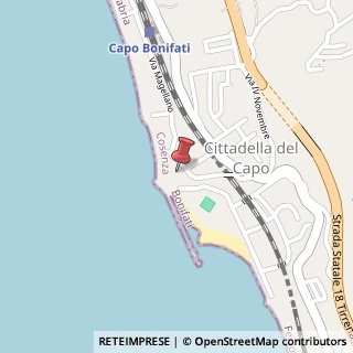 Mappa Via Cristoforo Colombo, 5, 87020 Bonifati, Cosenza (Calabria)