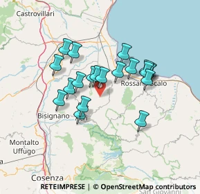 Mappa Acri, 87041 San Giorgio Albanese CS, Italia (12.275)