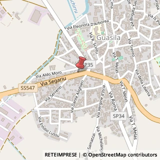 Mappa Via Segariu, 64, 09040 Guasila, Medio Campidano (Sardegna)