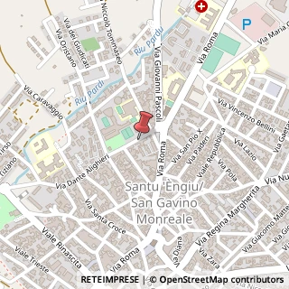 Mappa Via Dante, 21, 09037 San Gavino Monreale, Medio Campidano (Sardegna)