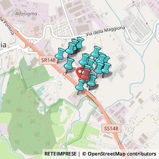 Mappa Via Pontina Vecchia, 00071 Pomezia RM, Italia (0.25556)