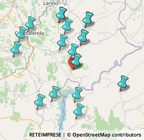 Mappa Via Galileo Galilei, 86044 Colletorto CB, Italia (8.774)