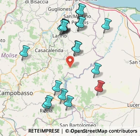 Mappa Via Galileo Galilei, 86044 Colletorto CB, Italia (17.502)
