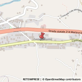 Mappa Via Maria, 99, 03029 Castelmassimo FR, Italia, 03029 Veroli, Frosinone (Lazio)