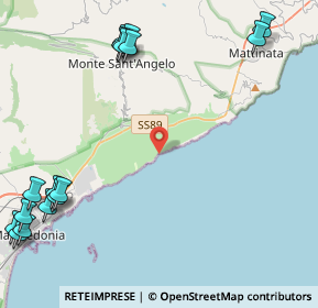 Mappa Spiaggia di Varcaro, 71037 Monte Sant'angelo FG, Italia (6.81688)