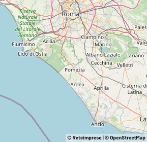 Mappa 00071 Pomezia RM, Italia (10.0245)