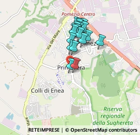 Mappa Via Ugo la Malfa, 00040 Pomezia RM, Italia (0.77)