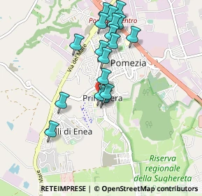 Mappa Via Ugo la Malfa, 00040 Pomezia RM, Italia (0.93722)
