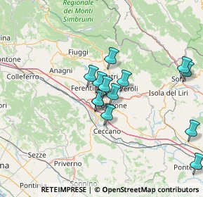 Mappa Casilina Sud Km 80, 03013 Ferentino FR, Italia (13.14923)