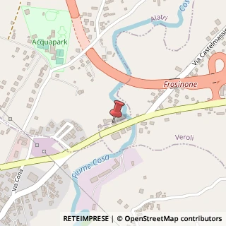 Mappa Via Maria, Km1, 03029 Veroli, Frosinone (Lazio)