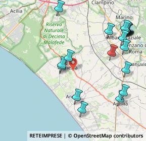 Mappa Via Pontina Km 31.500, 00071 Area Produttiva RM, Italia (10.8045)