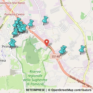 Mappa Via Pontina Km 31.500, 00071 Pomezia RM, Italia (1.4895)