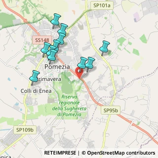 Mappa Via Pontina Km 31.500, 00071 Pomezia RM, Italia (1.98636)