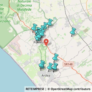 Mappa Via Pontina Km 31.500, 00071 Area Produttiva RM, Italia (3.355)