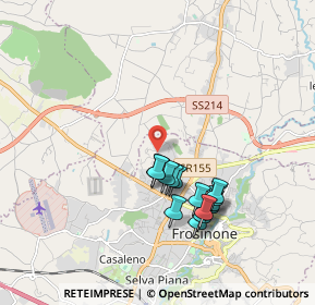 Mappa Via talete, 03100 Frosinone FR, Italia (1.79286)