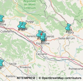 Mappa Via talete, 03100 Frosinone FR, Italia (27.86)