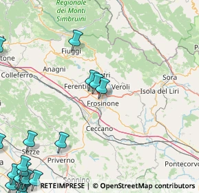 Mappa Via talete, 03100 Frosinone FR, Italia (31.67368)