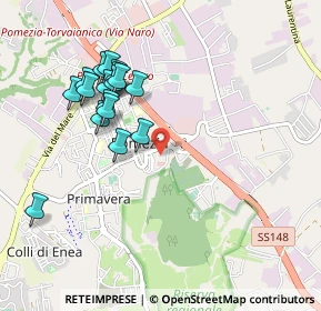 Mappa Via Cincinnato, 00040 Pomezia RM, Italia (1.00471)