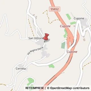 Mappa Via Campanelli, 42, 86072 Cerro al Volturno, Isernia (Molise)