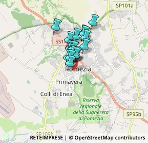 Mappa Confalonieri, 00040 Pomezia RM, Italia (1.083)