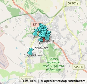 Mappa Confalonieri, 00040 Pomezia RM, Italia (0.64923)