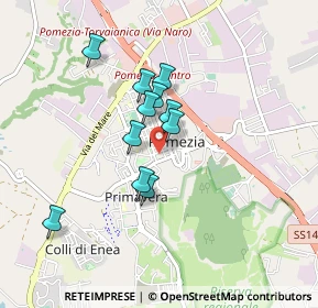 Mappa Confalonieri, 00040 Pomezia RM, Italia (0.71364)