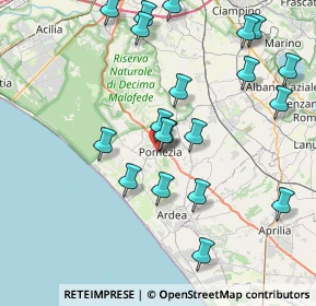 Mappa Confalonieri, 00040 Pomezia RM, Italia (9.0275)