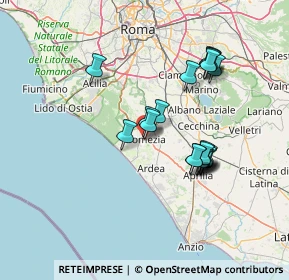 Mappa Confalonieri, 00040 Pomezia RM, Italia (13.434)