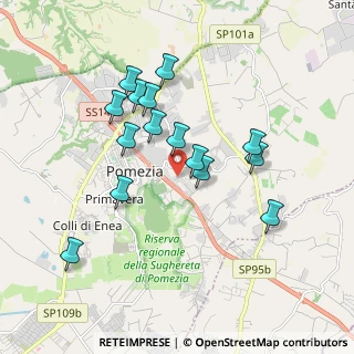 Mappa Via Venezuela, 00071 Pomezia RM, Italia (1.786)