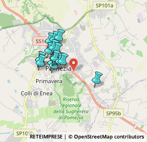 Mappa Via Pontina Vecchia Km.31200, 00071 Pomezia RM, Italia (1.48706)