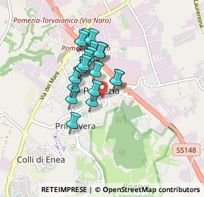 Mappa Via Luigi Settembrini, 00040 Pomezia RM, Italia (0.6445)