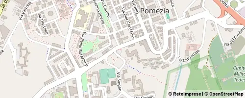 Mappa Pomezia