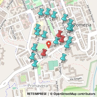 Mappa Via Enrico Berlinguer, 00071 Pomezia RM, Italia (0.2405)