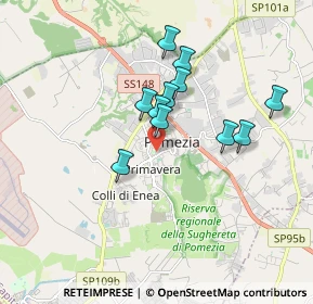 Mappa Via Enrico Berlinguer, 00071 Pomezia RM, Italia (1.53273)