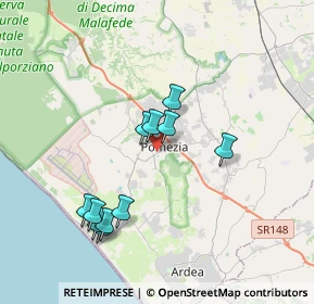 Mappa Via Enrico Berlinguer, 00071 Pomezia RM, Italia (3.67364)