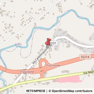 Mappa Via castelmassimo 110/b, 03029 Veroli, Frosinone (Lazio)