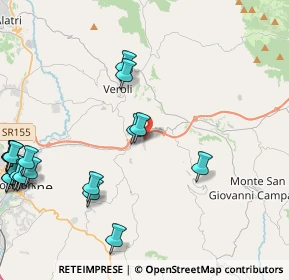 Mappa Via Sant'Angelo in Villa, 03029 Veroli FR, Italia (6.2185)