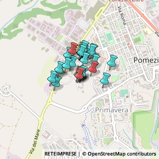 Mappa Piazzale delle Regioni, 00071 Pomezia RM, Italia (0.24286)