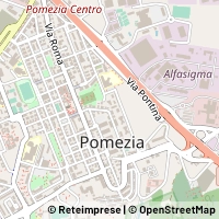 Mapa Pomezia