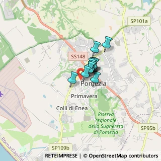 Mappa Via Varrone, 00071 Pomezia RM, Italia (0.76692)