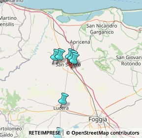 Mappa Via S. Tempesta, 71016 San Severo FG, Italia (23.68909)