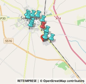 Mappa Via S. Tempesta, 71016 San Severo FG, Italia (1.475)