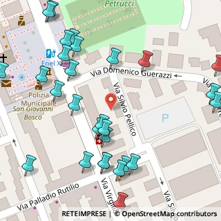Mappa Via Domenico Guerrazzi, 00071 Pomezia RM, Italia (0.08929)