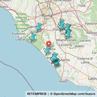 Mappa Via Varrone, 04011 Pomezia RM, Italia (13.98)