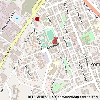 Mappa Via Varrone, 13A, 04011 Pomezia, Roma (Lazio)