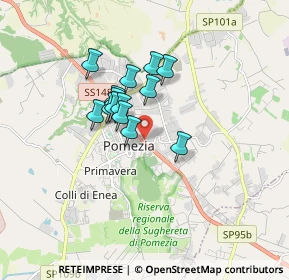 Mappa , 00071 Pomezia RM, Italia (1.25286)