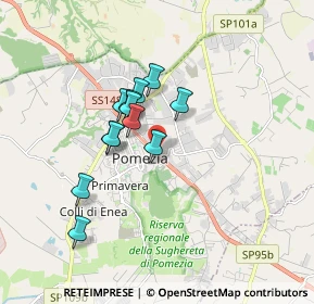 Mappa , 00071 Pomezia RM, Italia (1.4125)