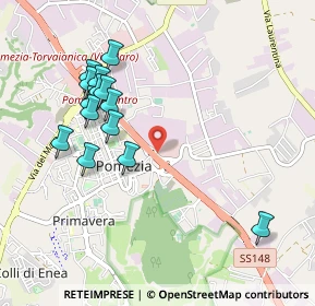 Mappa , 00071 Pomezia RM, Italia (1.05714)